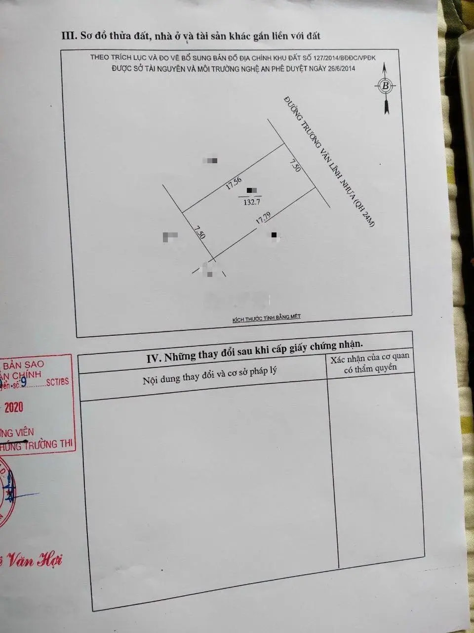 Bán nhà 4 tầng mặt đường Trương Văn Lĩnh gần dự án Trường Thịnh Phát, sau lưng Lotte Mart