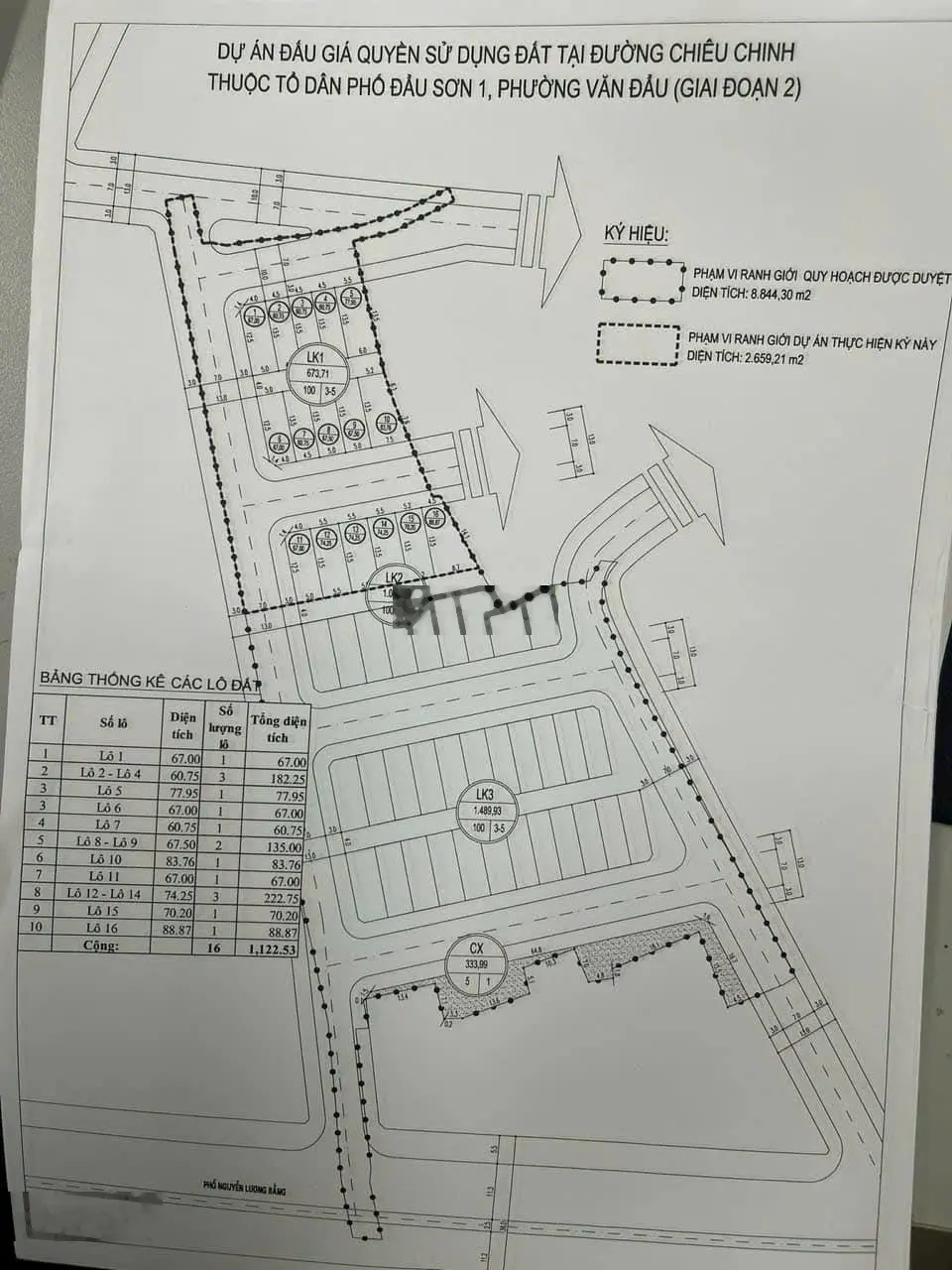 CHÍNH CHỦ BÁN LÔ GÓC SỐ 6 - KHU ĐẤU GIÁ CHIÊU CHINH, VĂN ĐẨU, KIẾN AN, HP