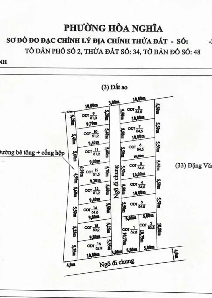 800 triệu sở hữu ngay lô đất Sông He gần Vinhomes Dương Kinh. Còn vài lô F0 bao bìa tại Sông He