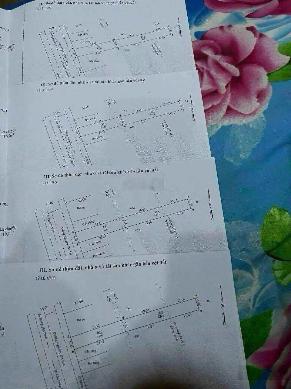 Cần bán lô đất mặt tiền Nguyễn Văn Tạo, đối diện trường Quốc tế Mỹ. DT: 20m x 55m đã tách làm 4 sổ