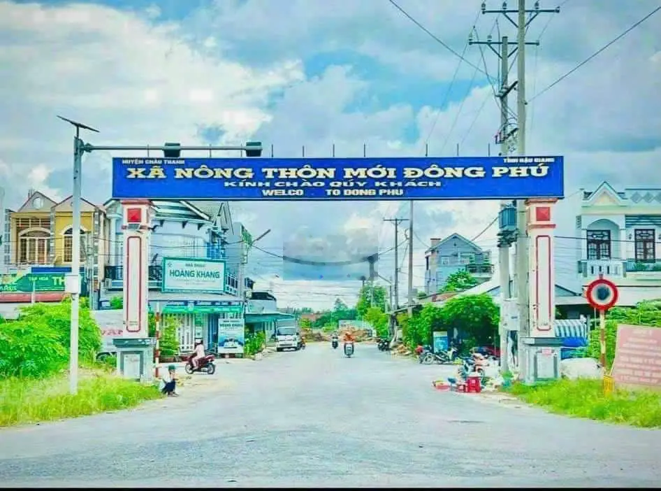 Hàng ngộp giá tốt nền đs 10 Kdc Đông Phú Giáp ranh TP Cần Thơ