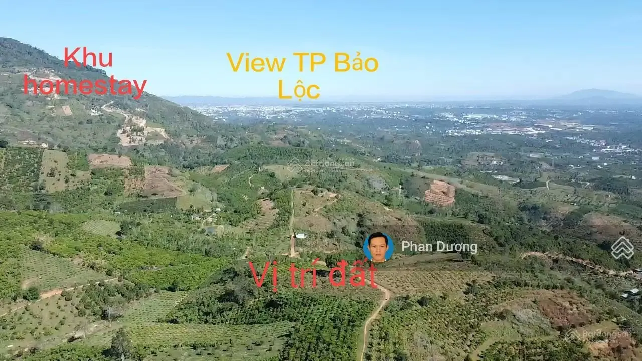 Cần bán 3013m2 đất nghỉ dưỡng view Panaroma tại xã Lộc Thành, Bảo Lâm, Lâm Đồng