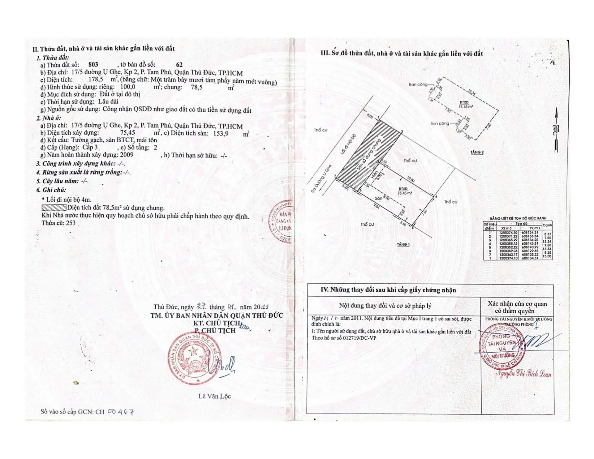 Bán nhà biệt thự sân vườn 178.5m2