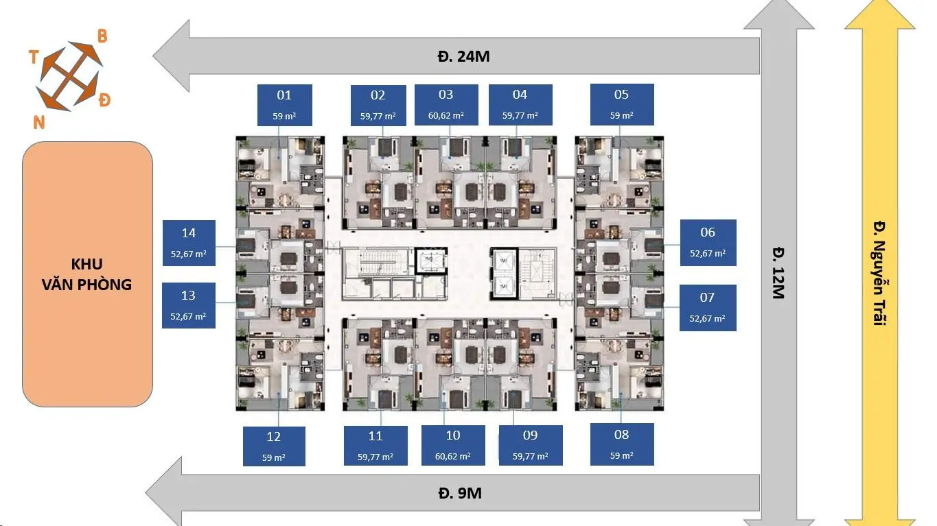 Bán căn hộ chung cư 389 Era Home, Yên Hòa thành phố Vinh giá cực tốt