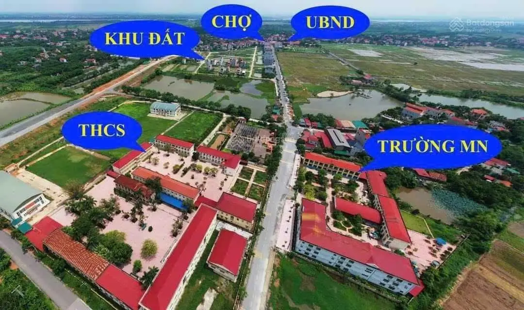 Đất băng 2, trục chính Chợ Rau - Liên Châu - Yên Lạc