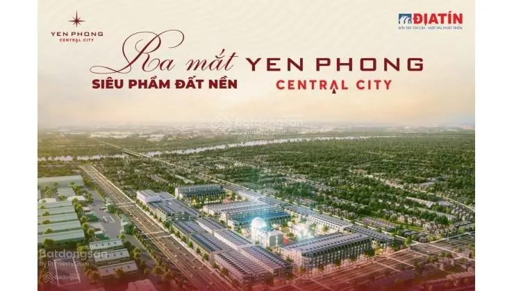 Dự án Yên Phong Central City đón sóng ra sổ đầu tư là lãi