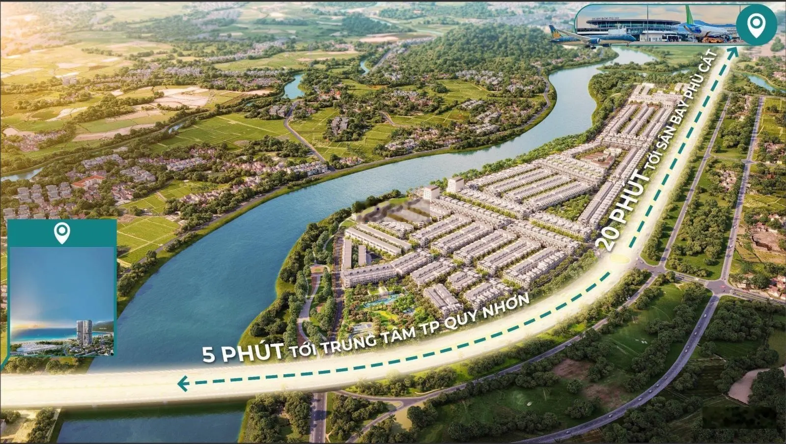 Khu Đô Thị Bắc Hà Thanh - Biệt Thự View Sông