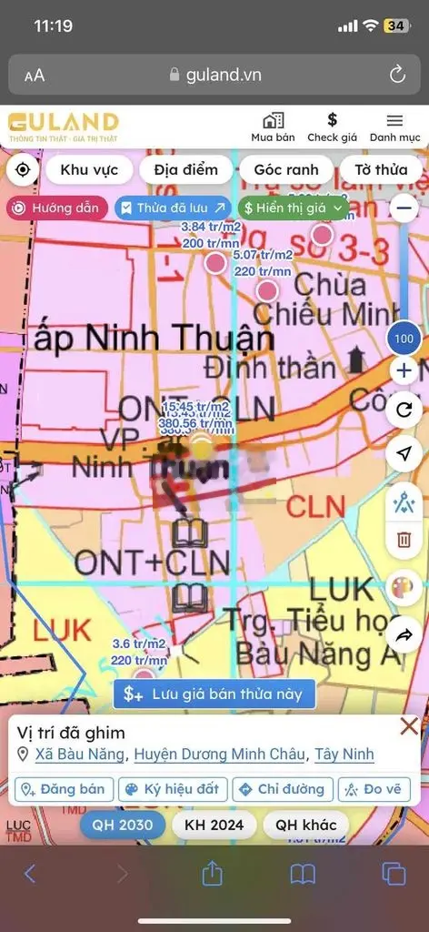 Đất thổ cư 364mv gần trung tâm thành phố 5km