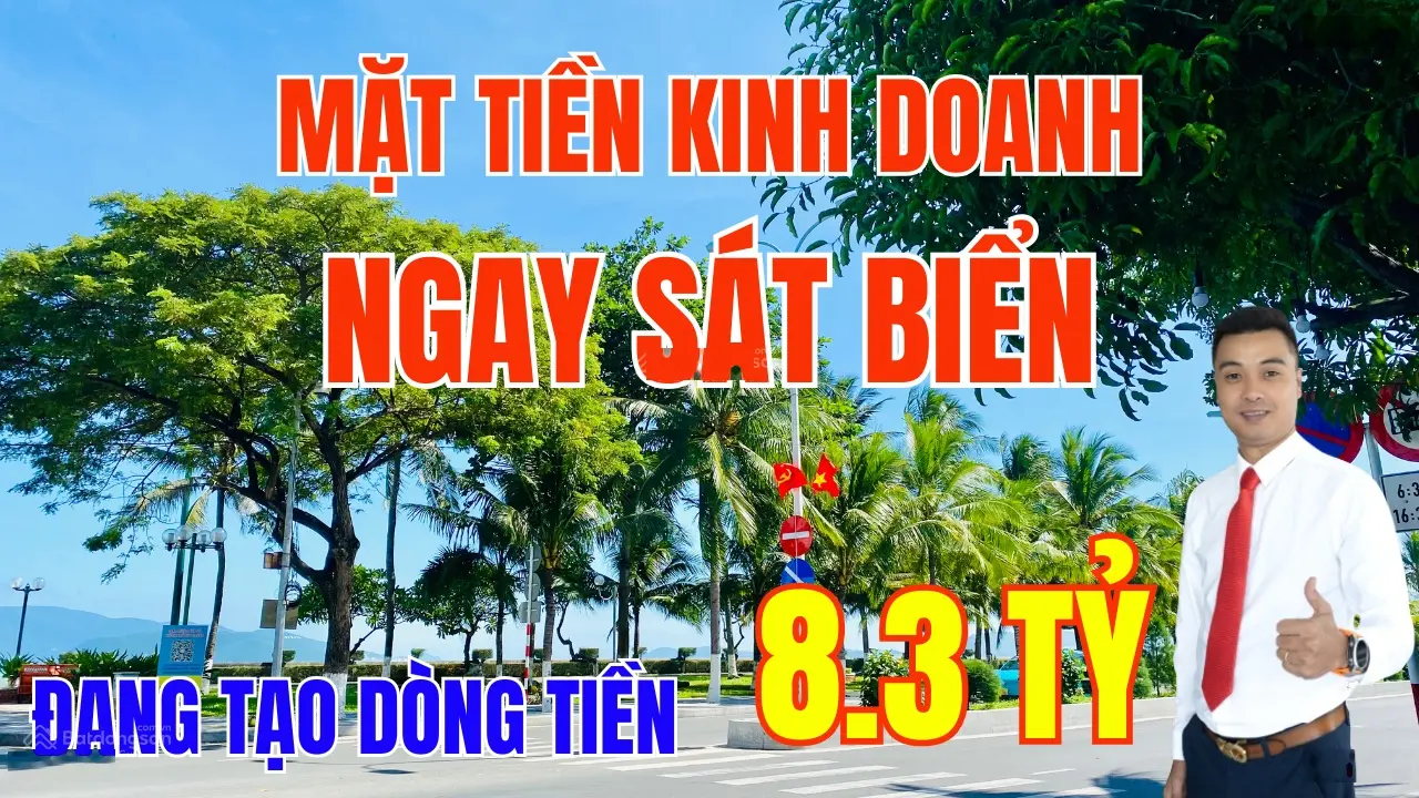 Bán nhà mặt tiền phan đình phùng - kinh doanh khu bàn cờ ngay chợ đầm, gần biển giá siêu hời 8,3t