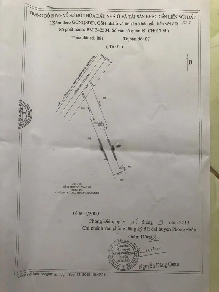 MẶT TIỀN TỈNH LỘ 932