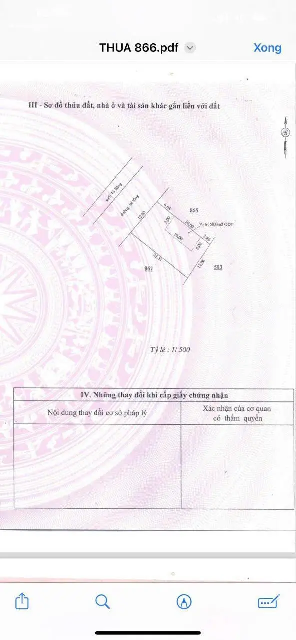 Cần tiền thanh lý gấp lô đất 12*20 ngay trung tâm thành phố Đồng Xoài sang tên ngay 4.1 tỷ