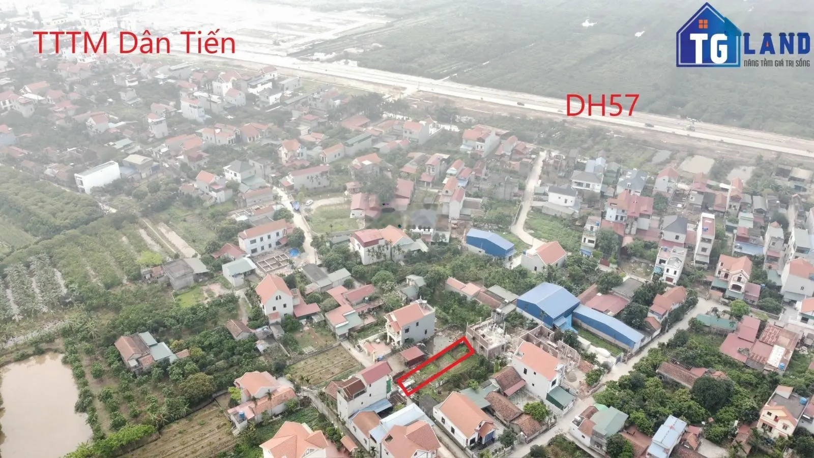 Bán đất tại Dân Tiến, Khoái Châu, Hưng Yên. Diện tích 137m2, giá 1,5 tỷ