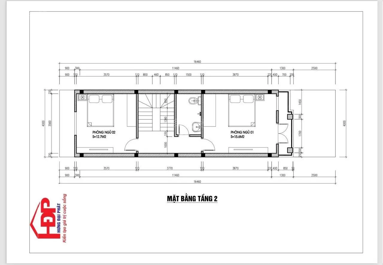 Bán nhà 66m2x3 tầng mẫu biệt thự sau nhà mặt đường 351 - Hy Tái, An Dương ô tô để sân trong sân