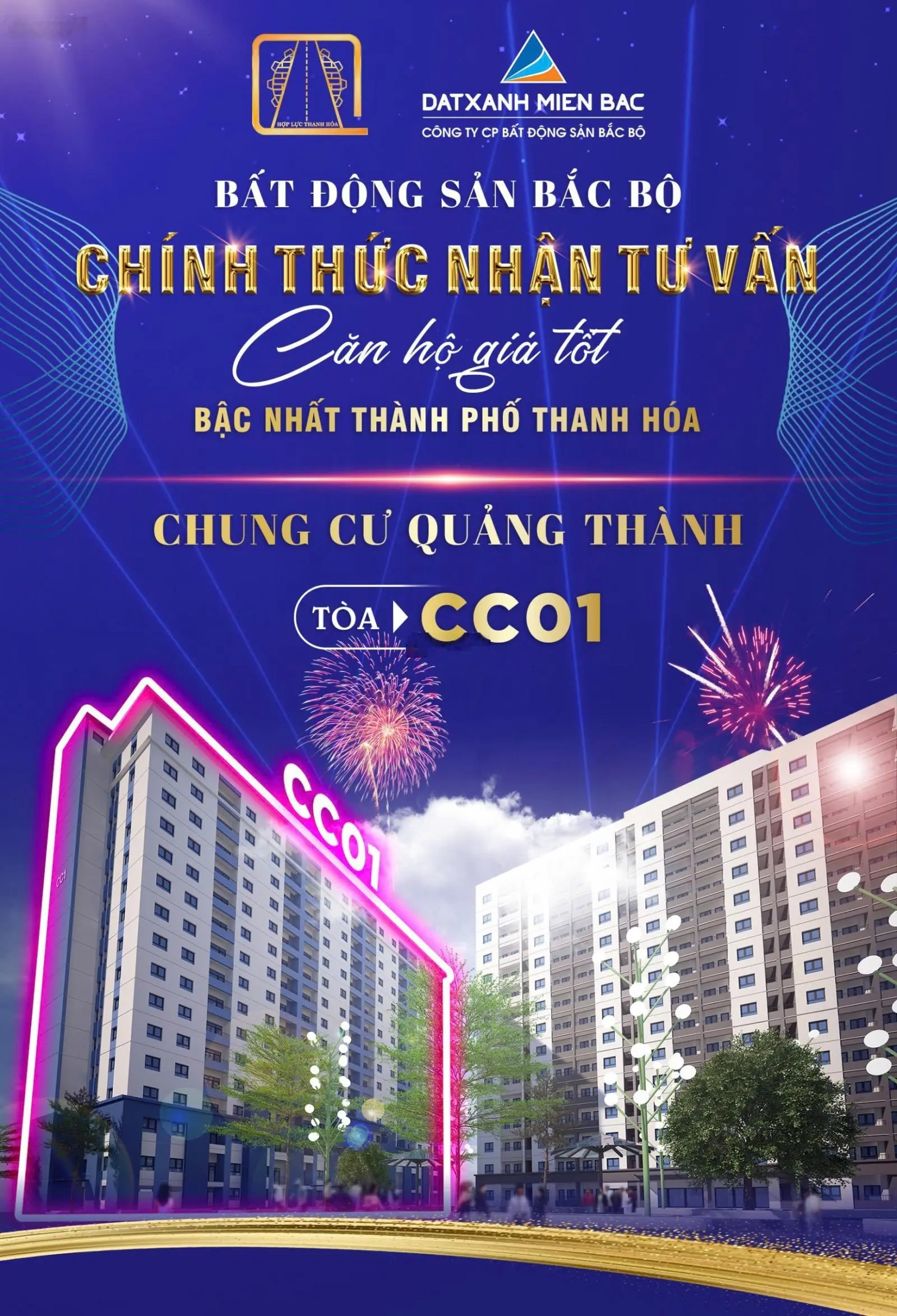 Bán căn hộ view đẹp tại nhà ở xã hội Quảng Thành giá tốt chỉ 750 triệu