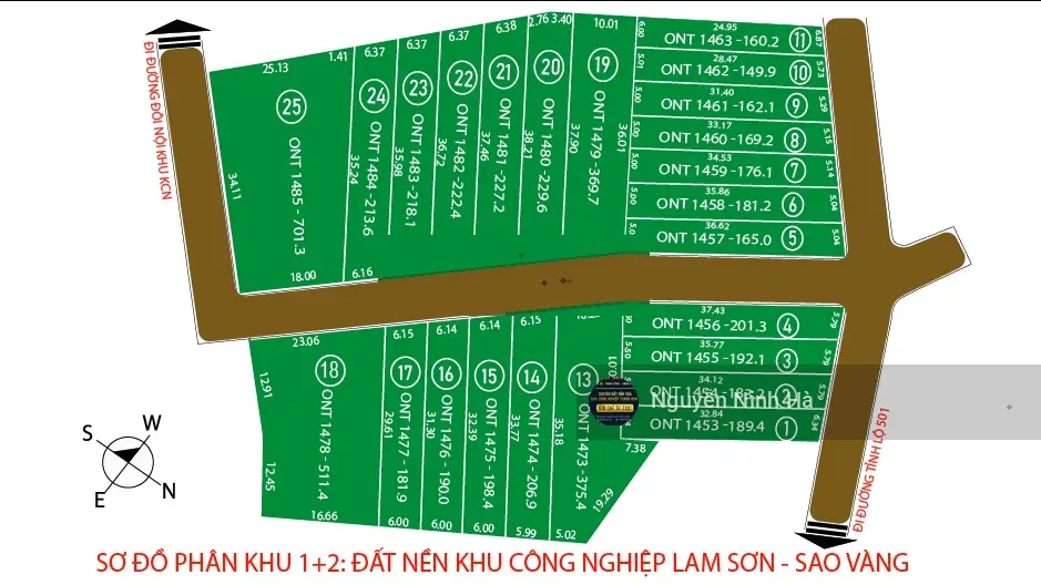 Bán Đất Sát KCN LAM SƠN SAO VÀNG Giá Chỉ Từ 5xxtriệu, diện tích hơn 220 m2