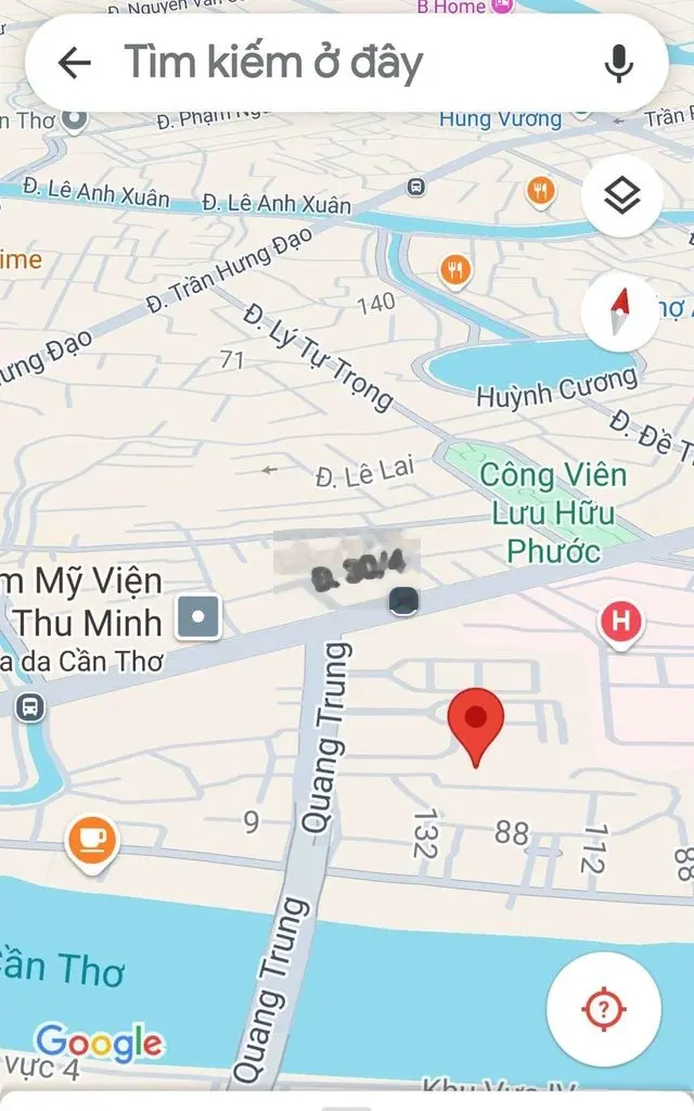 Nhà 1 Lầu Hẻm 50 Quang Trung, Trung Tâm Q.Ninh Kiều