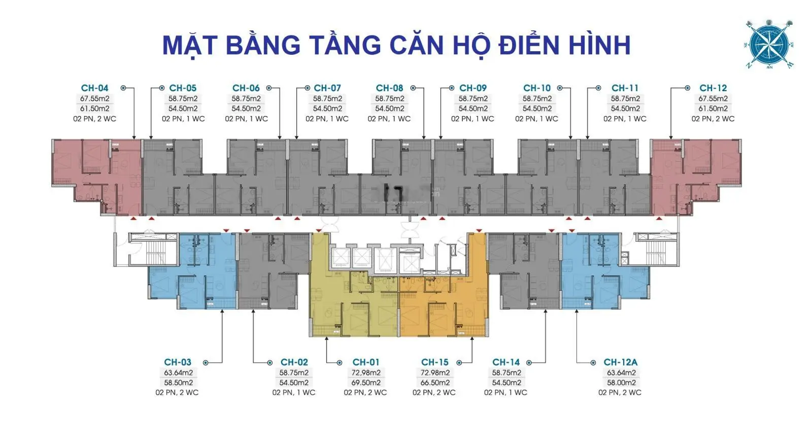 Hàng hot bán căn hộ 2pn tại trust city văn giang giá siêu hời chỉ 2,2 tỷ vnd, bao mọi thuế phí