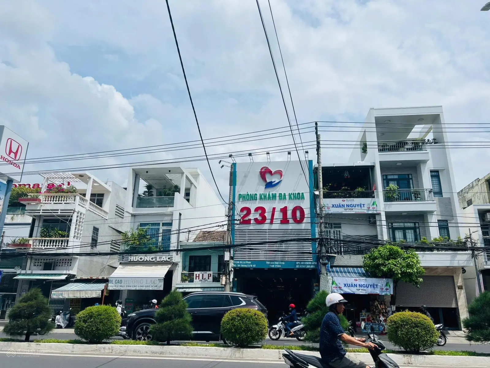 Nhà 190m2 đất mặt tiền đường 23/10, phường phương sơn đối diện lotte mart chỉ 12 tỷ/ lh 0931 800 ***