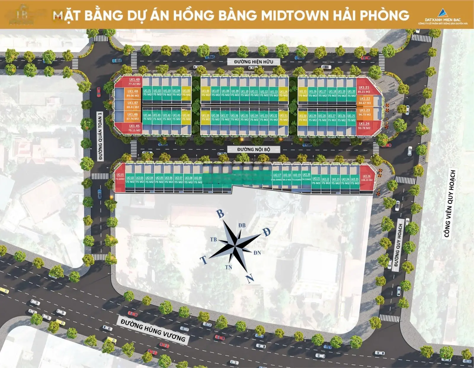 Nhà phố thương mại Hồng Bàng Mid Town: Mở cửa là lãi