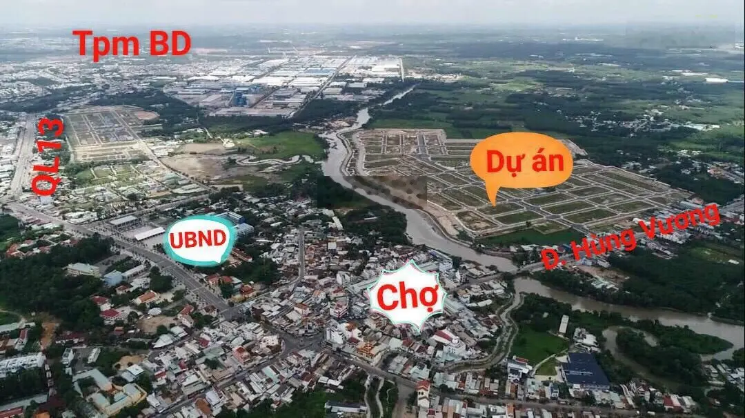 Bán gấp 100m2 đất sổ đỏ ngay đối diện chợ KCN Mỹ Phước 1, dân cư sầm uất, dự án Mega City 1