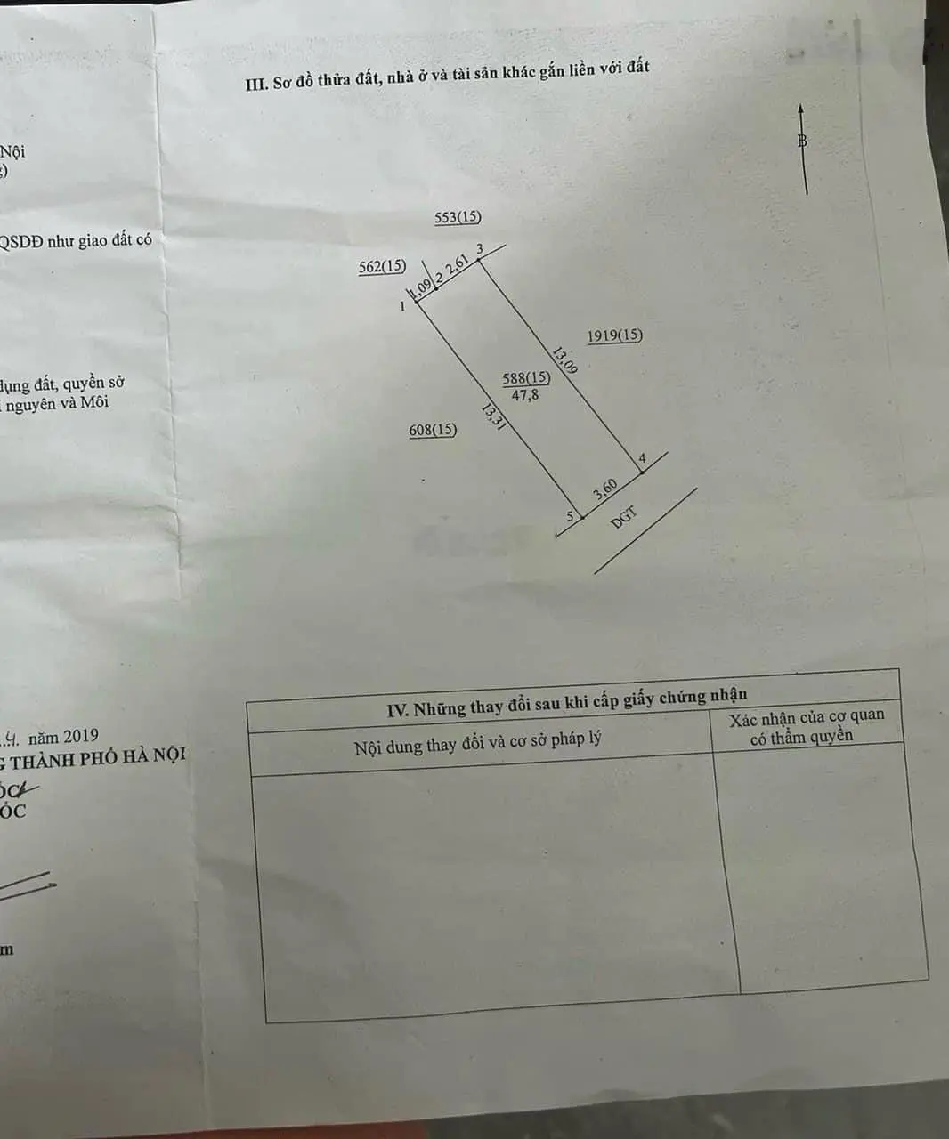 Bán 47.8m2 đất Tân Hội Đan Phượng Hà Nội