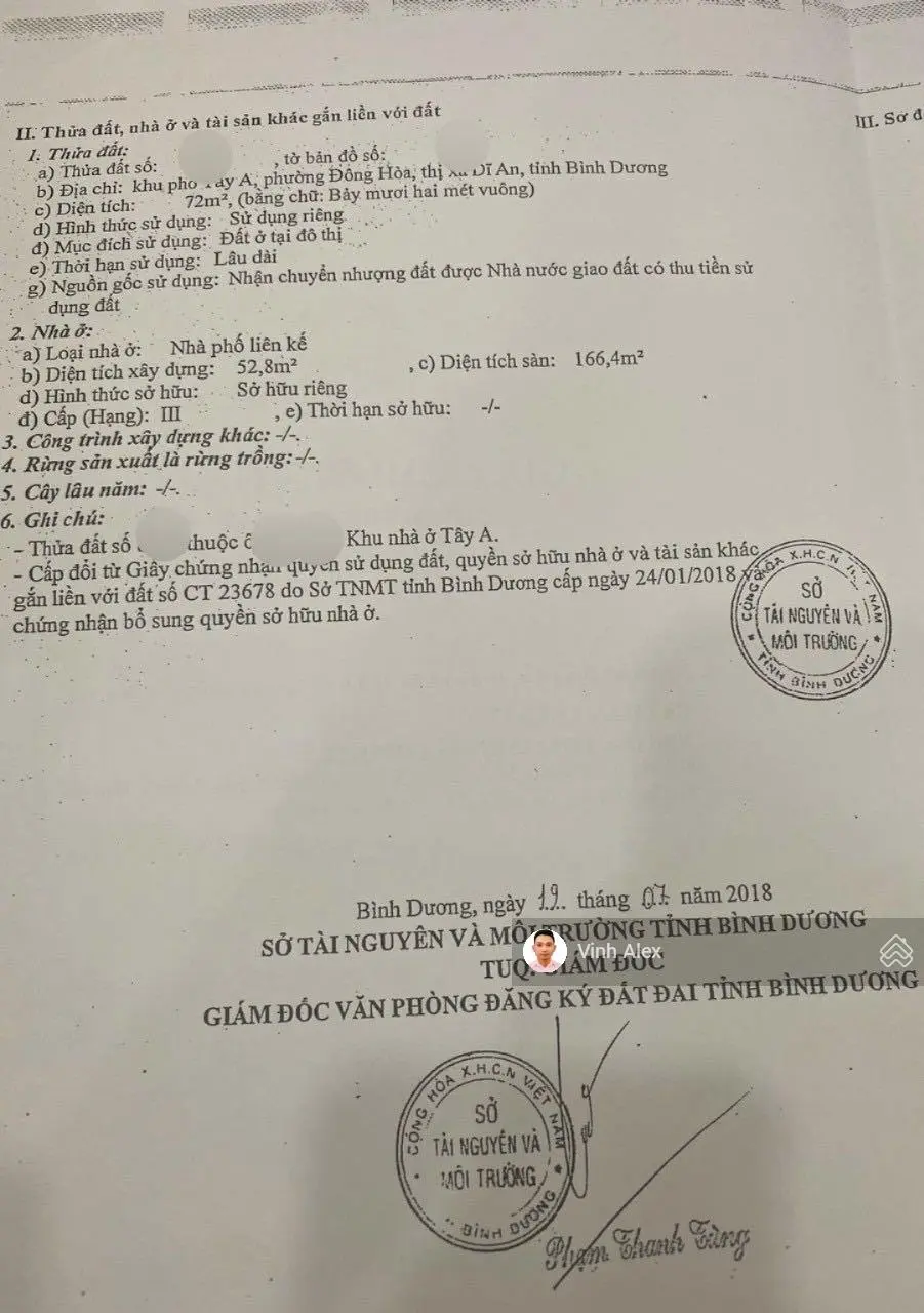 Nhà phố gần chợ Dĩ An 1 và Big C Go, 1 trệt 2 lầu hoàn công, 413 Đông Hoà, Dĩ An