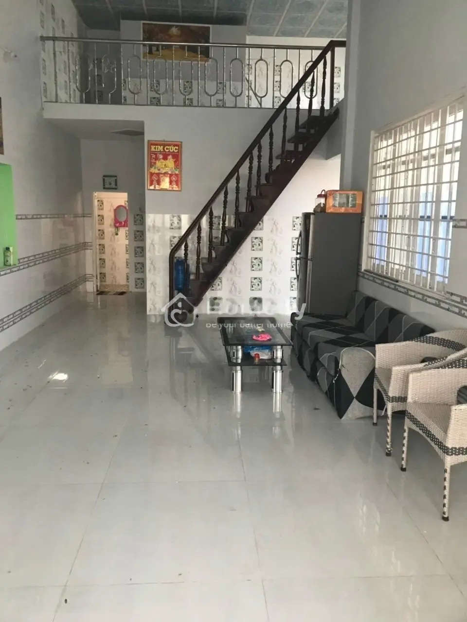 Bán nhà Gò Công Đông Tiền Giang,  mặt tiền đường nhựa,  dt 236m2 (14×17m ), 4PN sổ riêng,  1,6 tỷ