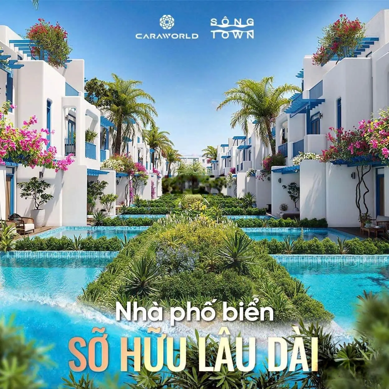 Nhà 3 lầu, full nội thất, hồ bơi riêng có gara, sở hữu lâu dài, ưu đãi 2.5tỷ/căn