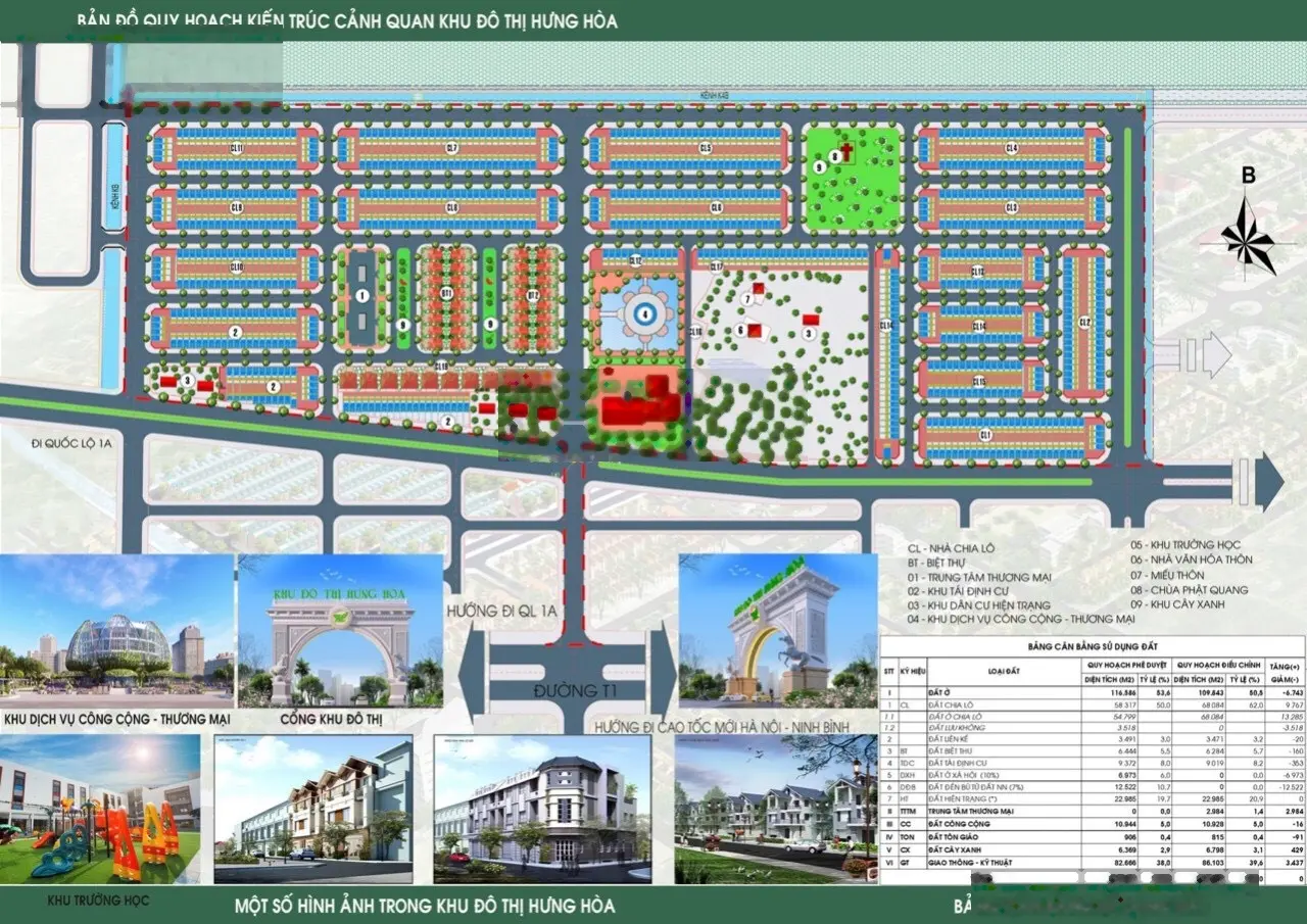 Bán đất nền dự án kđt hưng hòa tại đường Quốc lộ 1A giá cực chất 13,5 triệu / m2, DT 80m2