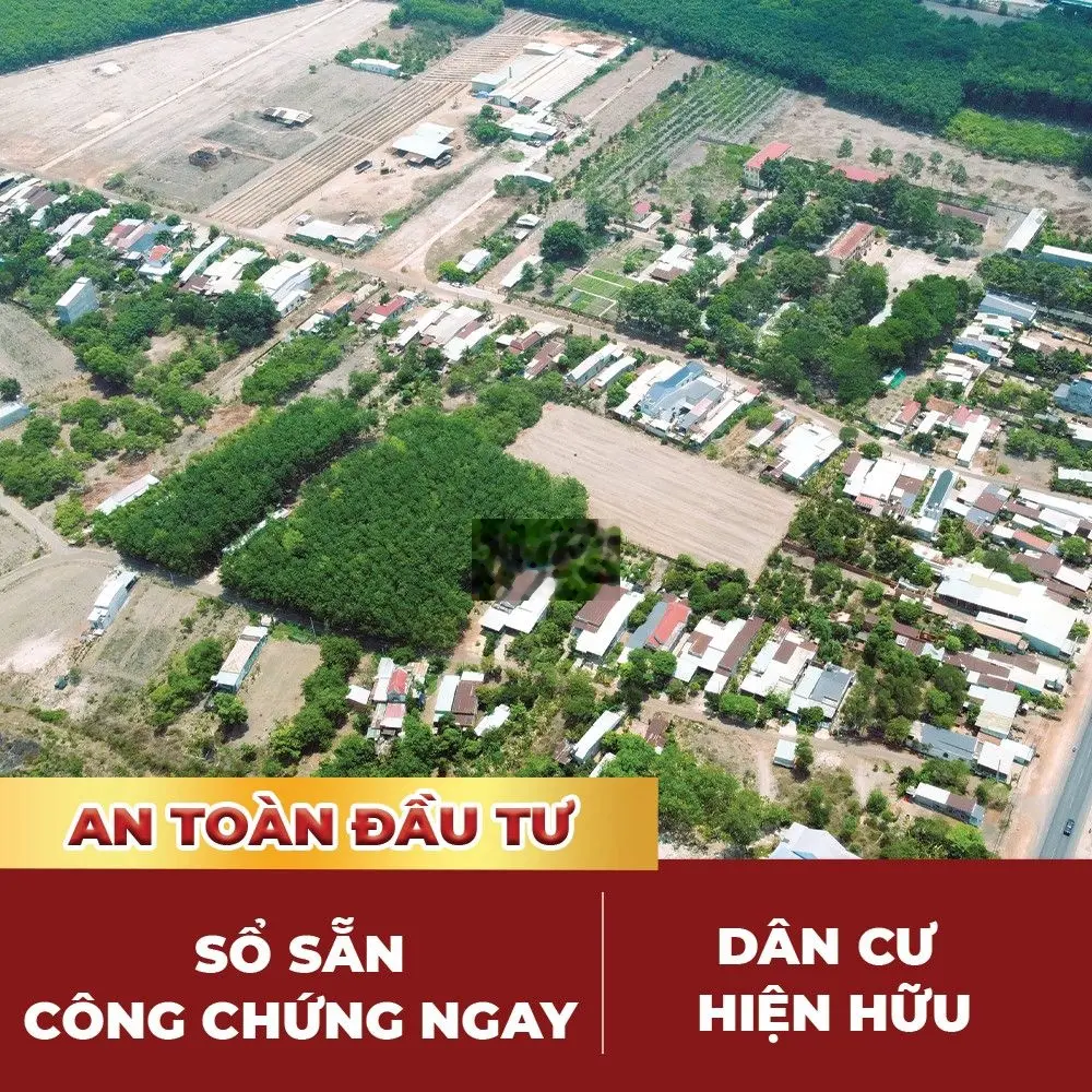 CHỈ VỚI 500 TRIỆU SỞ HỮU NGAY ĐẤT THÀNH PHỐ ĐỒNG XOÀI, BÌNH PHƯỚC