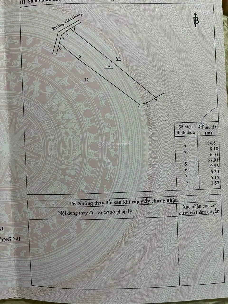 Bán đất ngay sát sân bay Long Thành. 1100m2 Bàu Cạn giá chỉ 1 tỷ 65