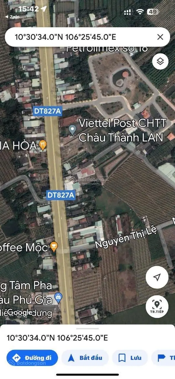 Bán đất sổ hồng chính chủ tại Tân An