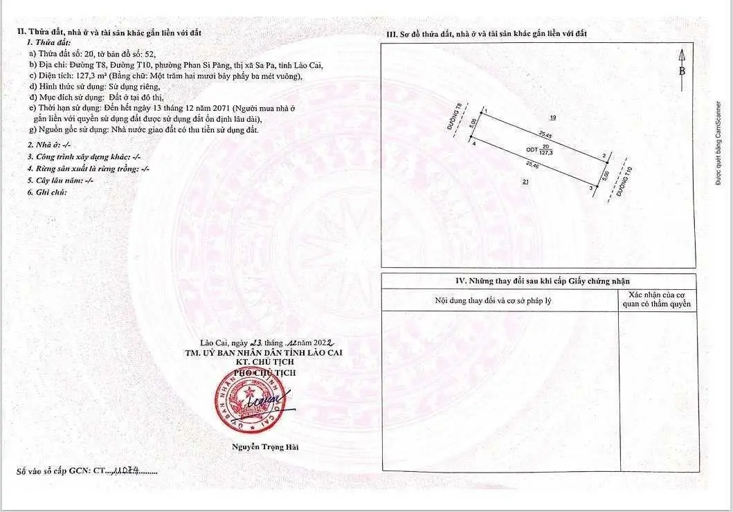 Bán shophouse ngay trung tâm T.X Sa Pa giá chỉ bằng căn chung cư 2PN tại Hà Nội, vốn chỉ 2,1 tỷ