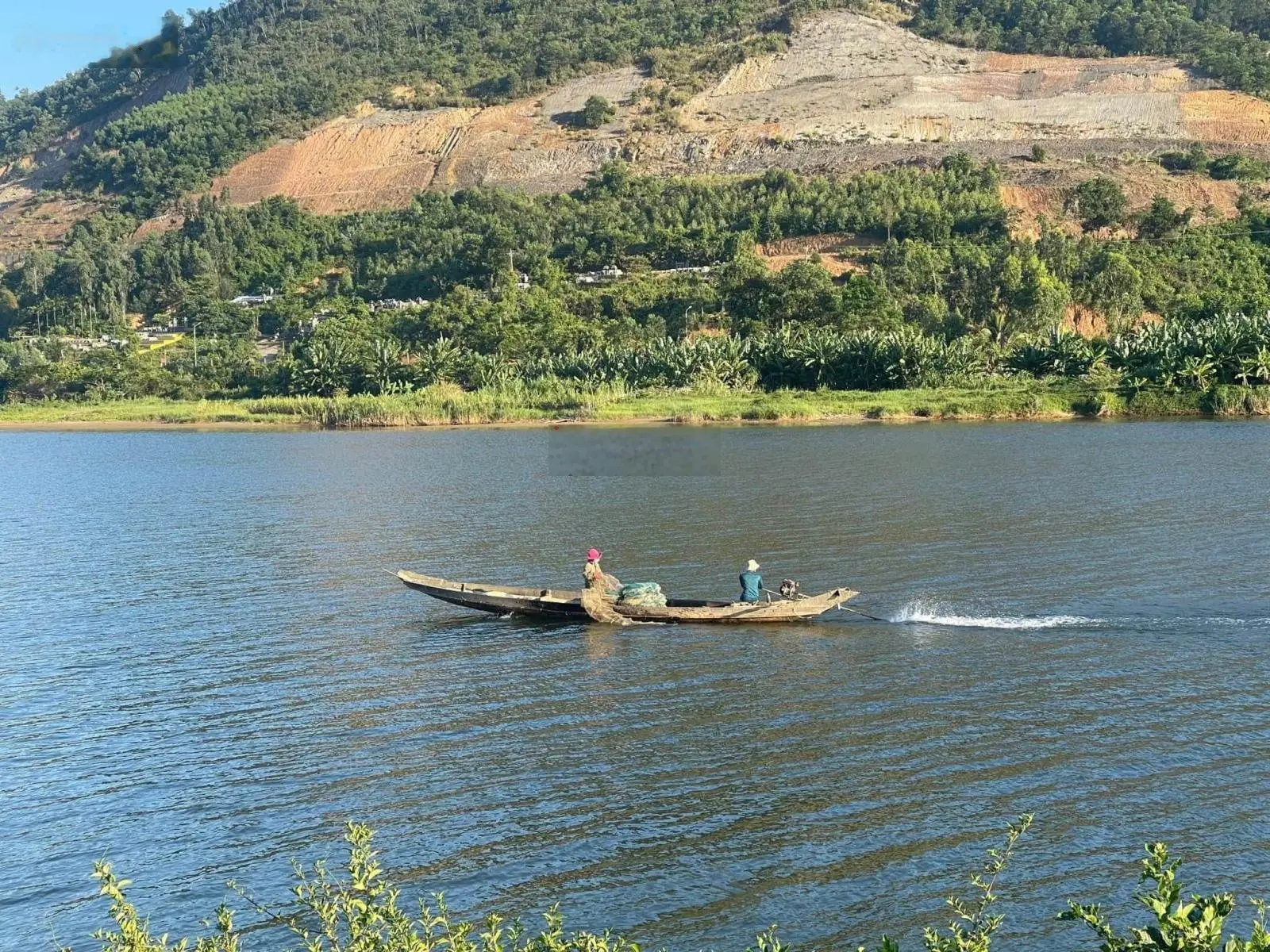 Chính chủ cần bán. Lô đất view sông Cu Đê. DT 765m2 có 383m đất ở còn lại đất trồng cây. Giá 5t5 TL