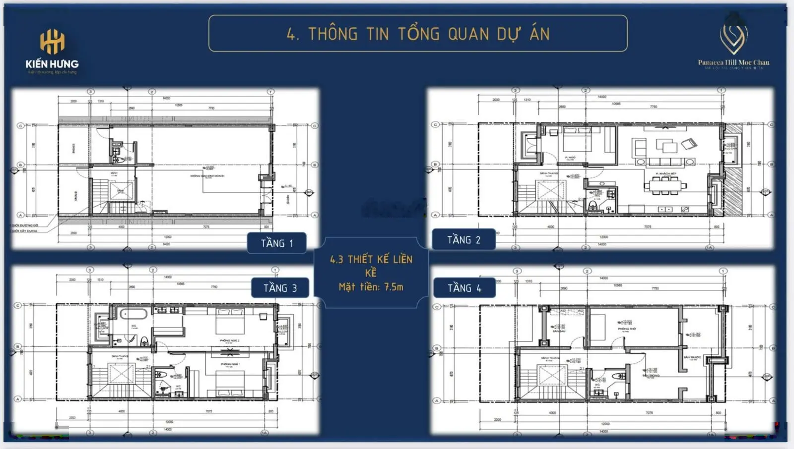 Bán BT tại Panacea Hill Mộc Châu, 9,12 tỷ, 105m2, 8PN, 4WC