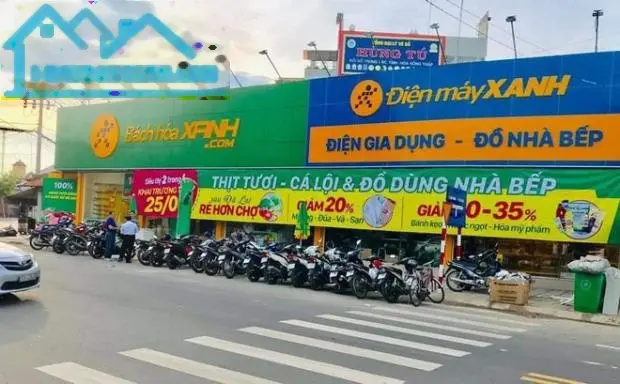 Trung tâm hành chính bàu bàng 2 lô (200m2 tc 200m) cạnh trường, đường nhựa 25m.giá 520tr