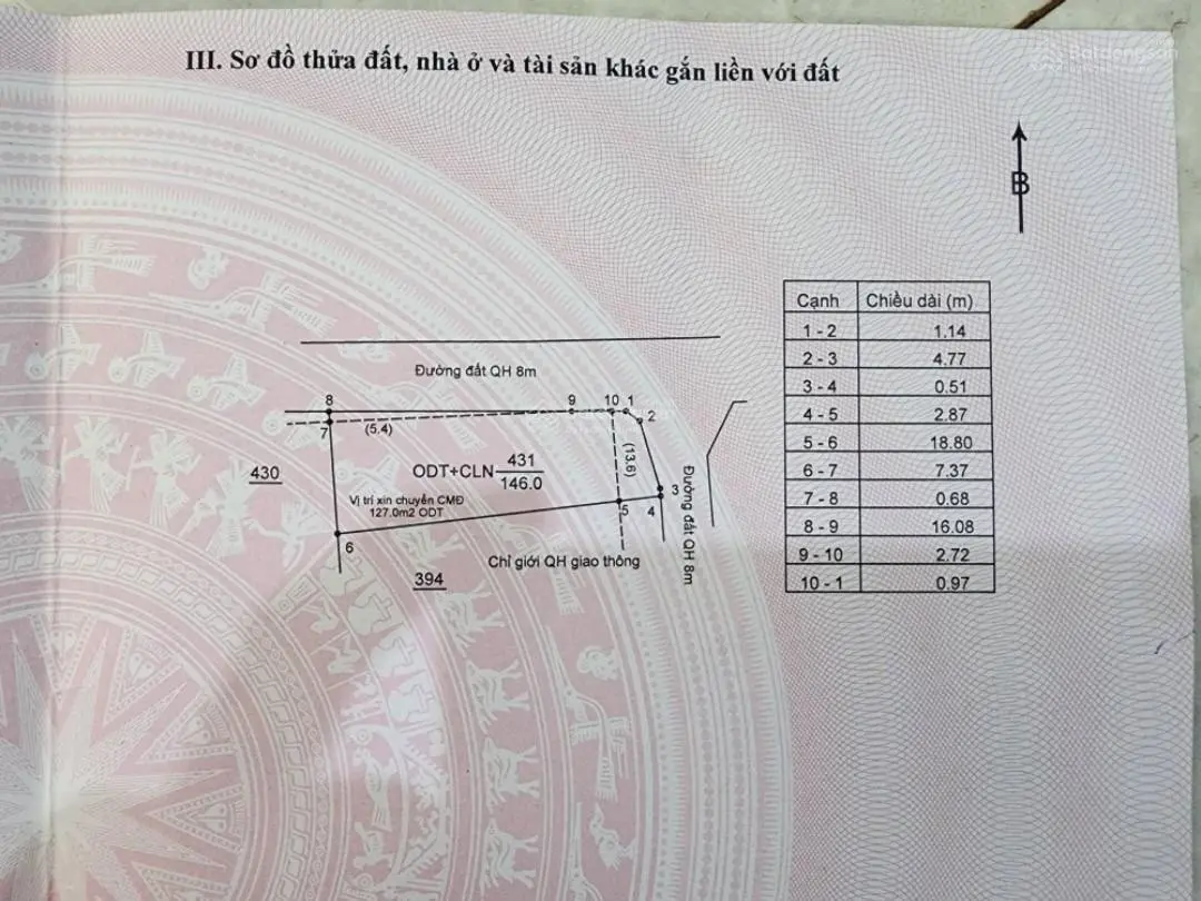 Lô góc 2 mặt tiền Buôn Mắp, TT Ea Pốk ngay hồ Cư H'Lăm thổ cư 127m2