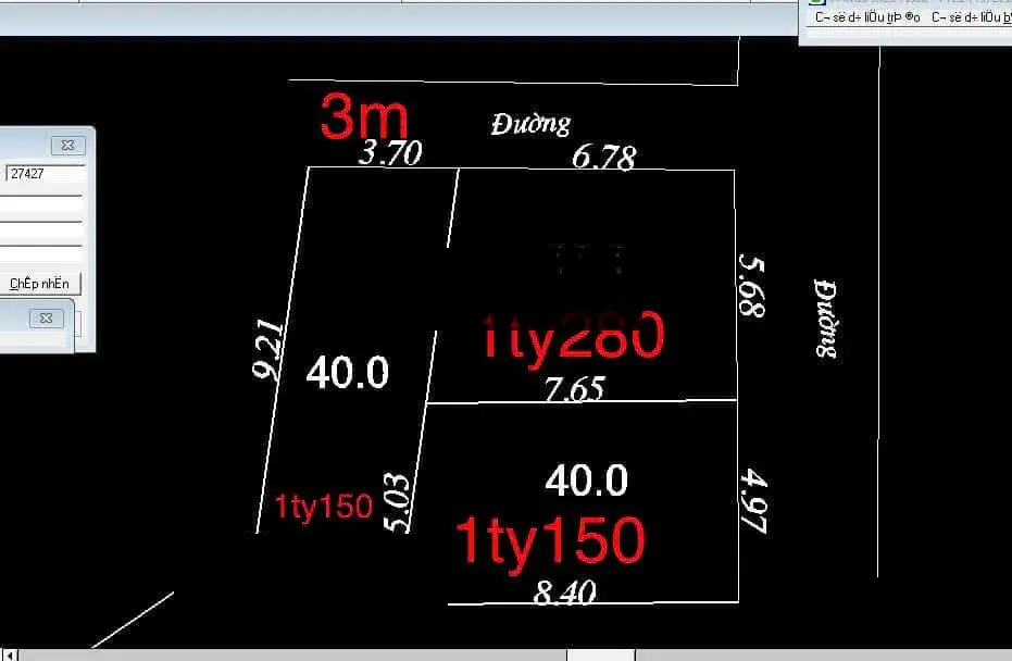 Bán đất tại đường tam á lo goc, giá siêu hời chỉ 27tr/m2, 121.4m2 view đẹp