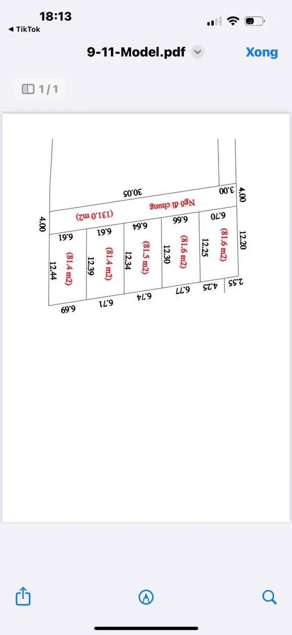 Phân lô F0 Bạch Hạ Phú Xuyên. Đầu tư sinh lời cao giá chỉ hơn 1 tỷ. LH chính chủ 0359 020 ***