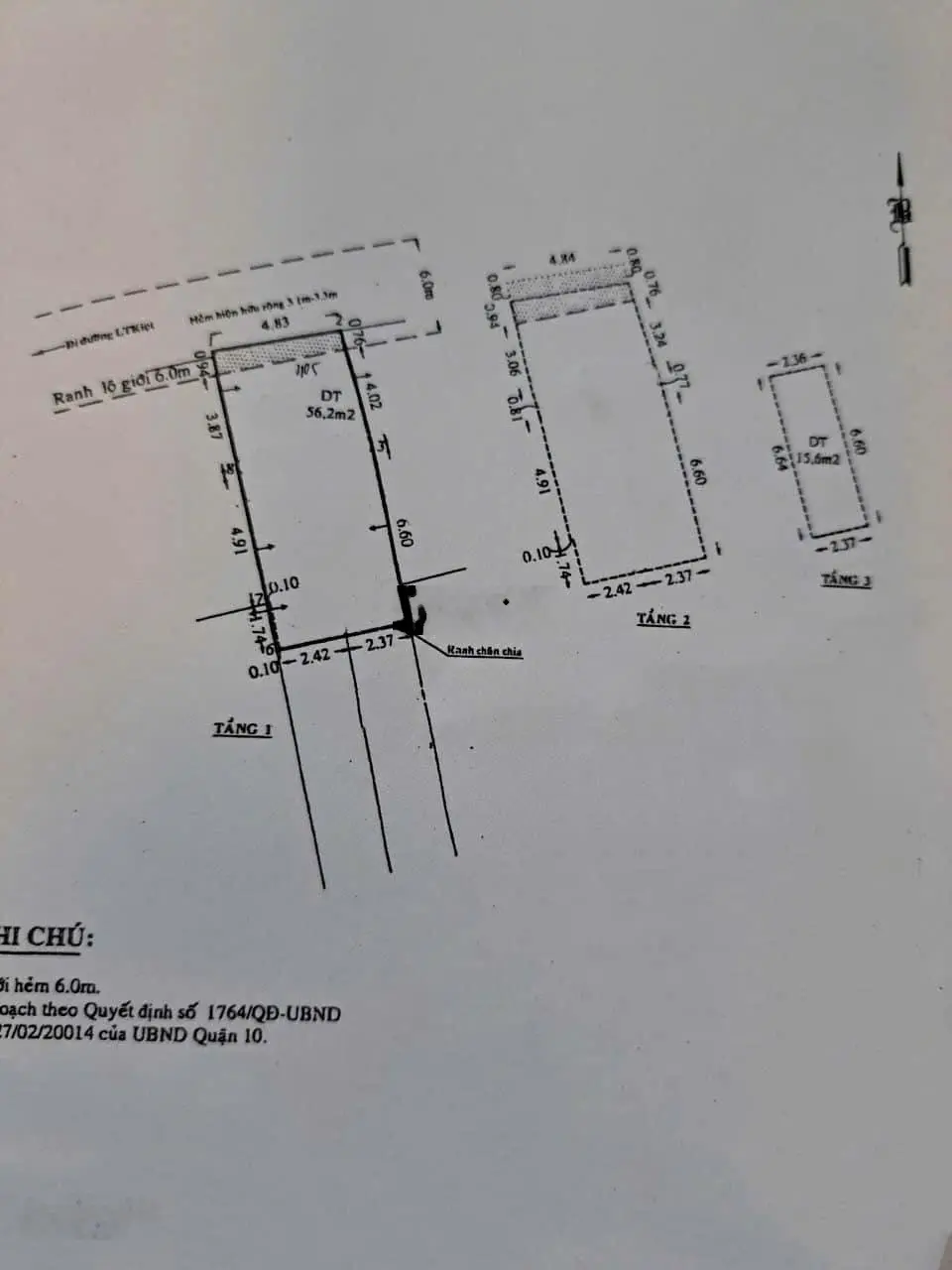 Bán nhà đẹp 5 tầng ngay sân Phú Thọ , cx Lữ Gia - hẻm thông Lý Thường Kiệt - 3 tháng 2... Hoàn công