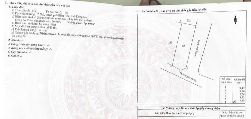 Bán đất góc 2 mặt tiền Hố Nai giá rẻ