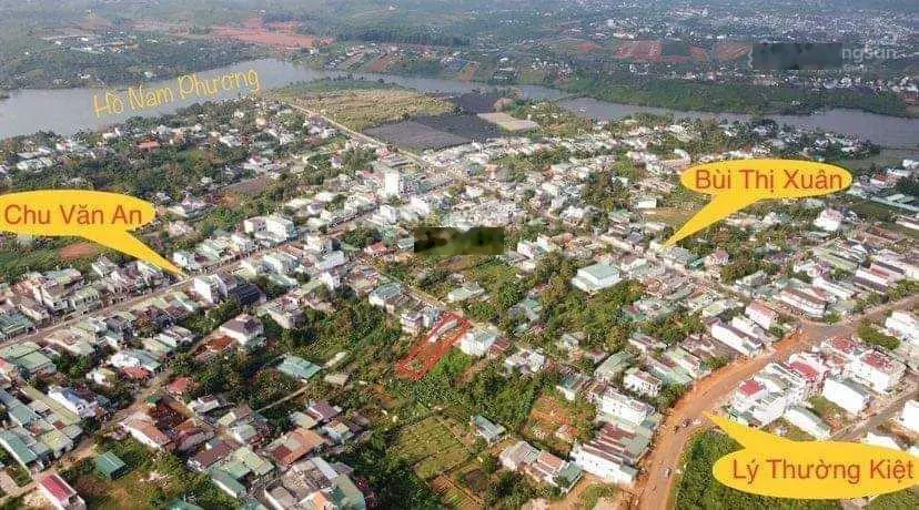 Chính chủ bán 1050m2, 270m2 TC, Lý Thường Kiệt thông Chu Văn An, trung tâm Bảo Lộc, giá giảm 35%