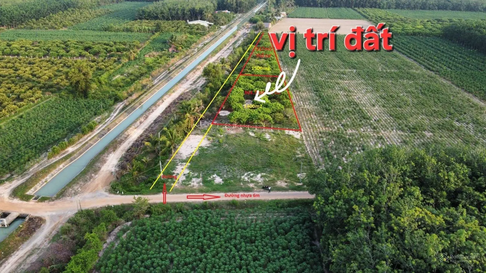 Đất lập vườn siêu rẻ tại Cẩm Giang, Gò Dầu, Tây Ninh