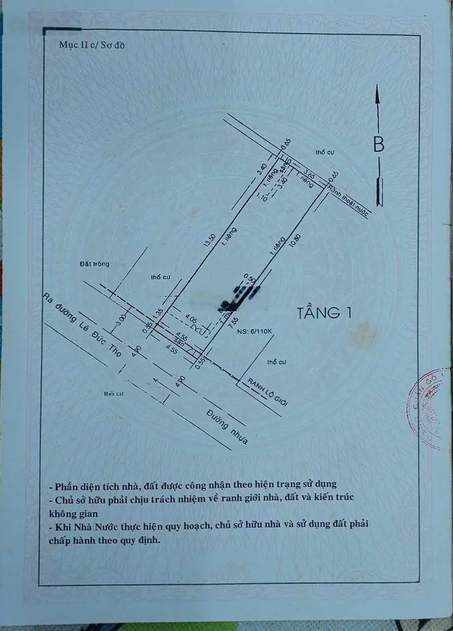 Bán nhà 736/137/22 Lê Đức Thọ, phường 15, Gò Vấp, TP HCM, / 036 950 6369/ 034 217 4676/