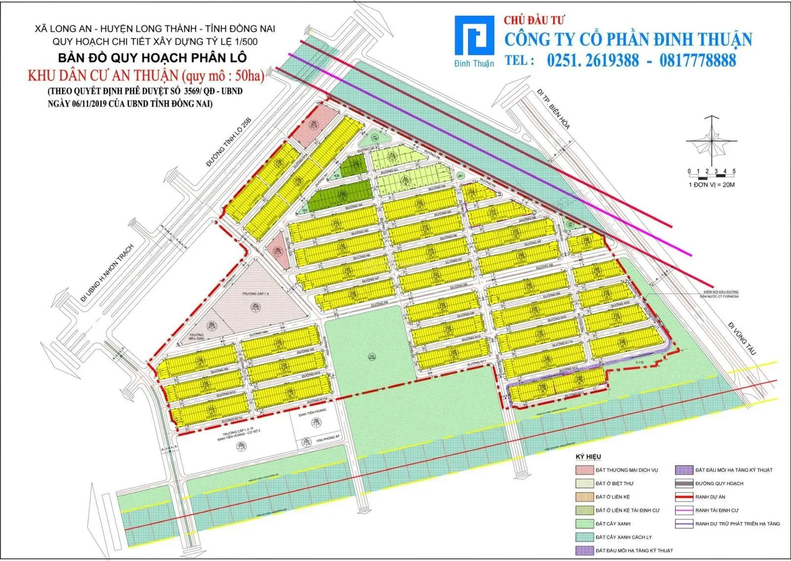 Chủ thiện chí bán nhanh lô 93.8m2 đường N6 hướng Nam, không lỗi phong thuỷ trong KDC An Thuận