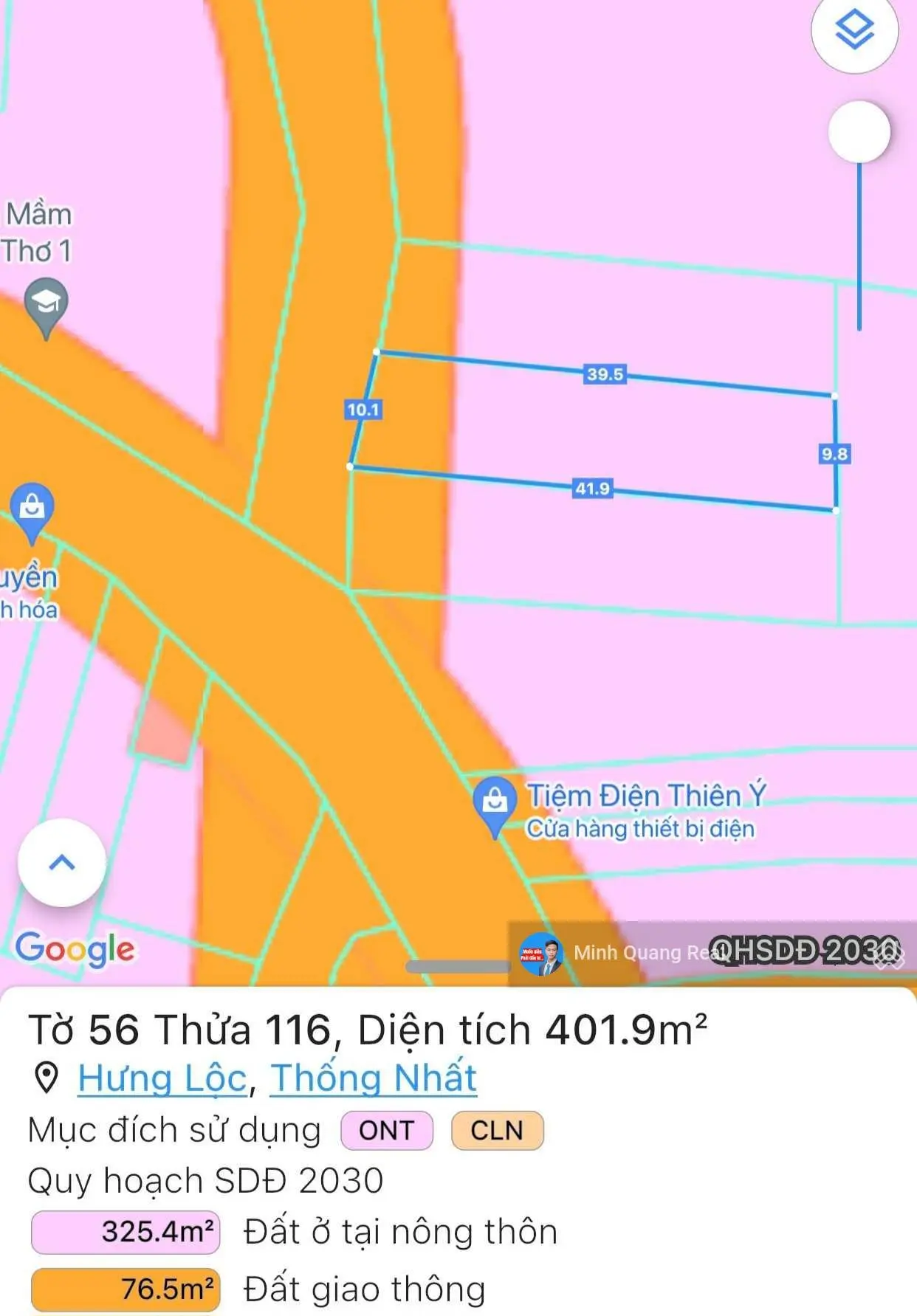 Bán gấp đất 10x40m, ngay KCN Dầu Giây, ĐT 769, chỉ 2tỷ650