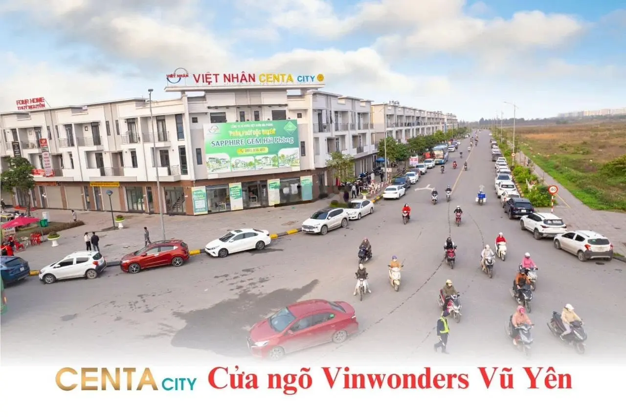 Sổ hồng trao tay - sở hữu ngay nhà phố centa city 75m - giá chỉ 3 tỷ 590 full thuế phí