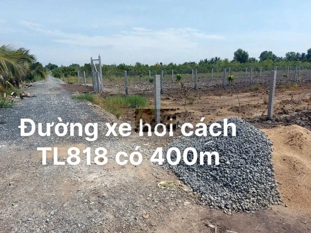 Đất vườn thủ thừa long an giá rẻ đầu tư có lợi nhanh khu vực