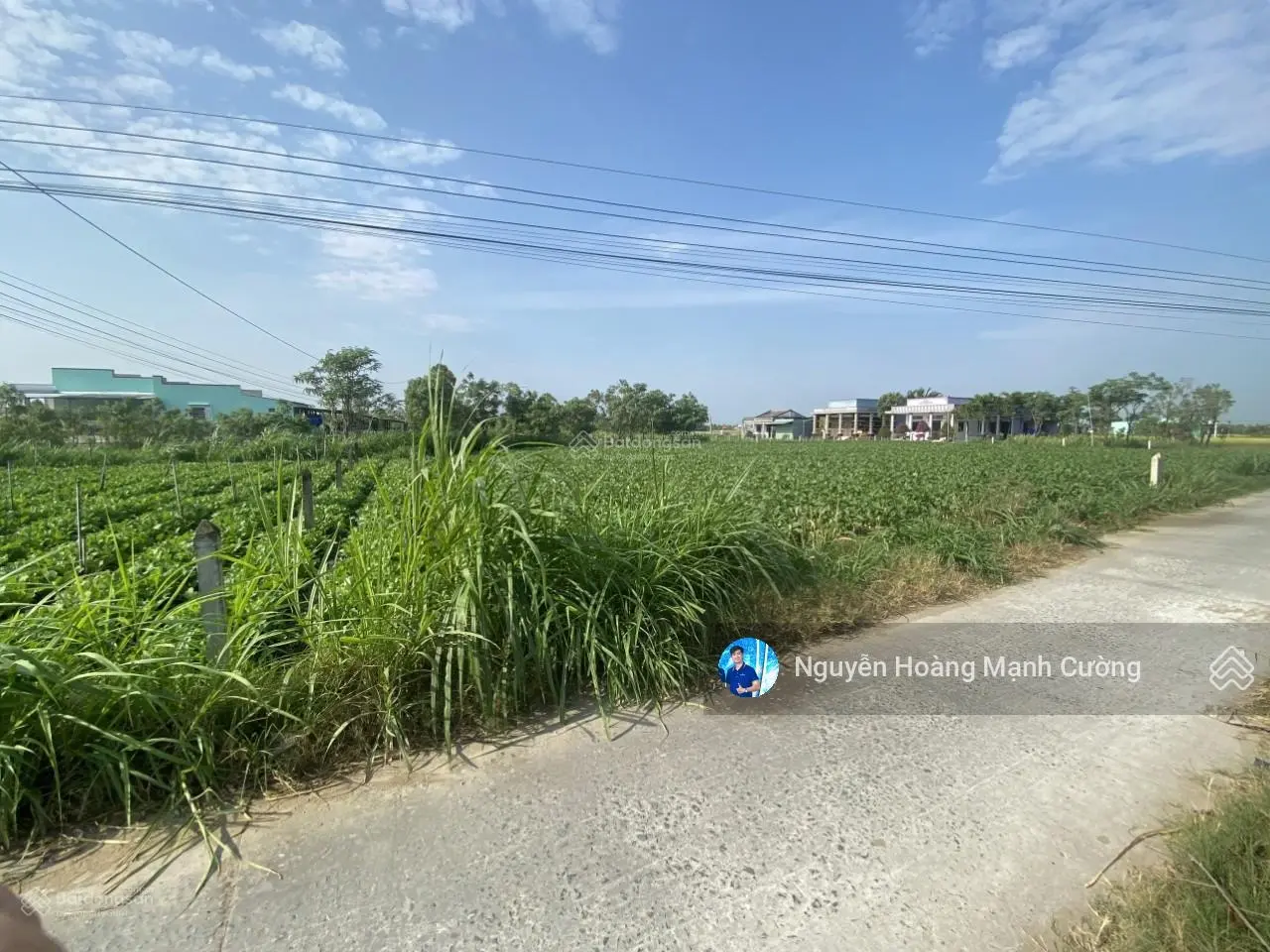 Bán lô đất ONT đường bê tông, cầu Bà Trà, Tân Đông, Gò Công, Tiền Giang