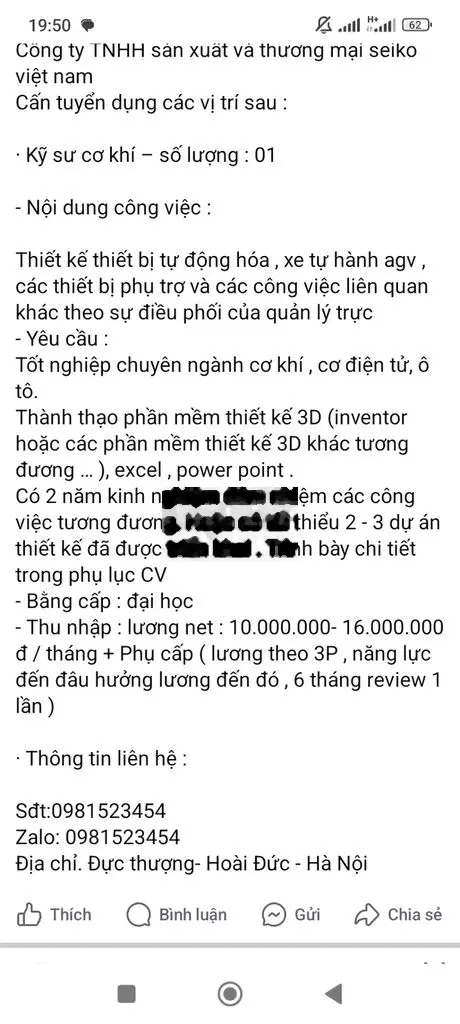 Bán đất tại Tam Đa, Thanh Oai. Diện tích 84,5m2, giá 3,3 tỷ